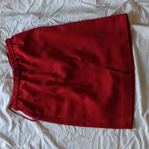 Vintage red pencil skirt - Picture 4 of 7
